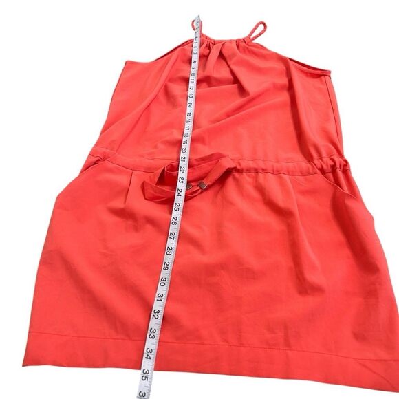 Rachel Roy coral halter neck tie waist casual dress size small - Picture 5 of 7